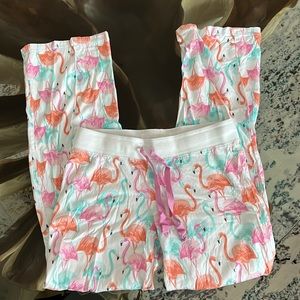 Flamingo Print PJ Pants